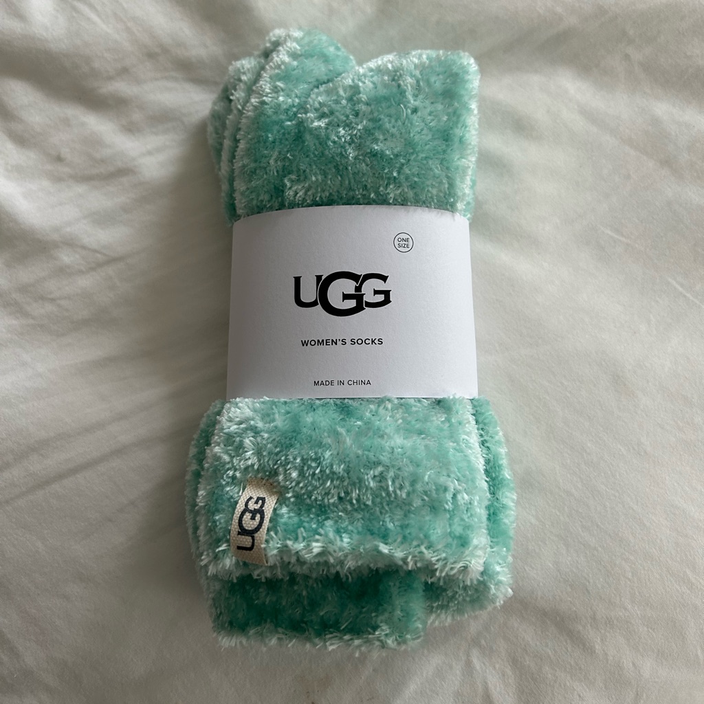 Ugg Womens Fuzzy Socks